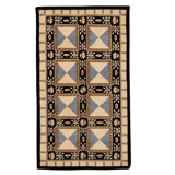 Handmade Cotton and Wool Oriental Area Rug