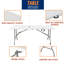 Table pliante portative en plastique-59043639