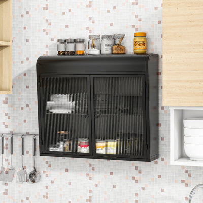 2-Door Wall-Mounted Metal Storage