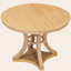 Ensemble 5 pièces de table de salle à manger rétro et 5 chaises rembourrées-1715960394-1715960399-1715960370