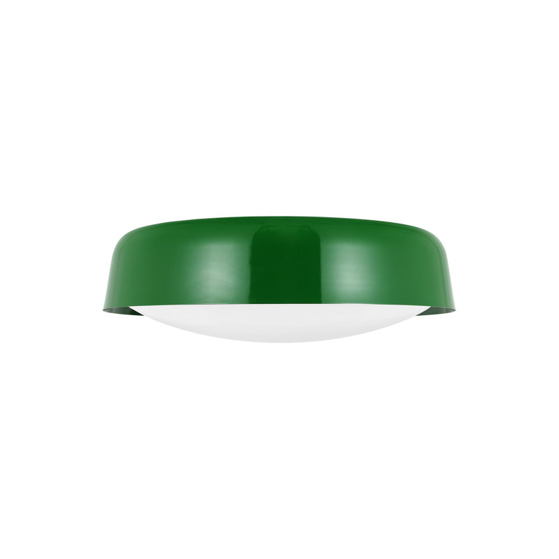 Draper 2 - Light Flush Mount, Green