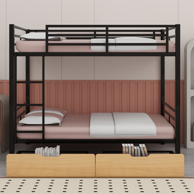 Bunk Bed With 2 Drawers