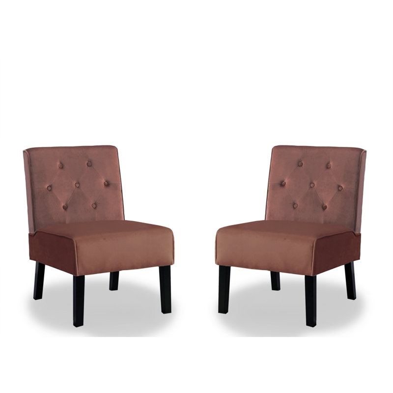 Fauteuil d'appoint 53 po Reese, Rose