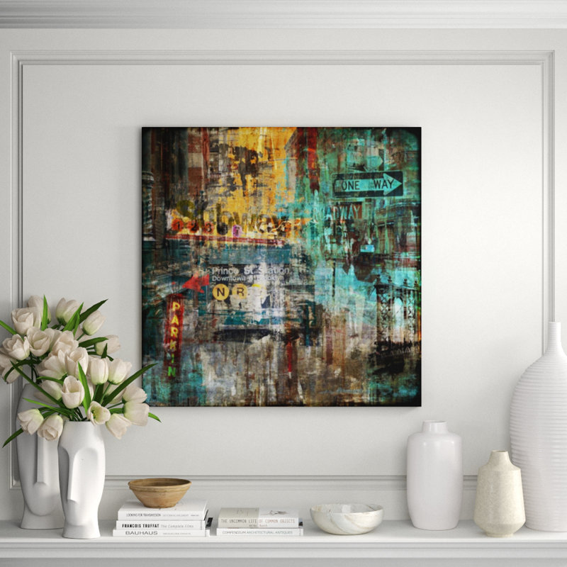 Dream Life II Print by Sofia Fox, Knife Gel, 40" H x 40" W x 1.5" D