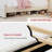 Daphne Upholstered LED Bed Frame With Drawer & Adjustable Headboard, Kids Beds-228661469-227418666