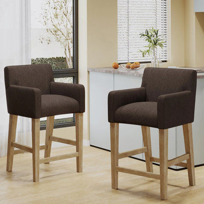 Tabouret en bois massif Alighiero