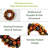 Faux Pumpkin & Gourds 19'' Wreath