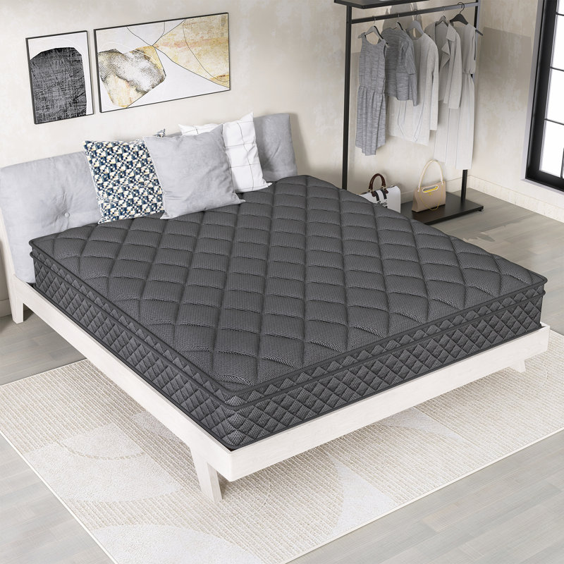 14" Medium Hybrid Mattress Certipur-Us Sgs Certified, King, 14"
