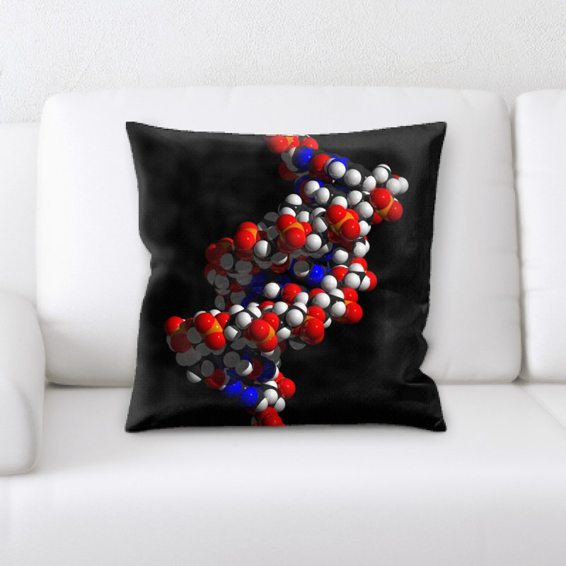 Coussin décoratif adn