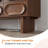 59" Sideboard Buffet Cabinet With 3 Drawers and Solid Wood Base