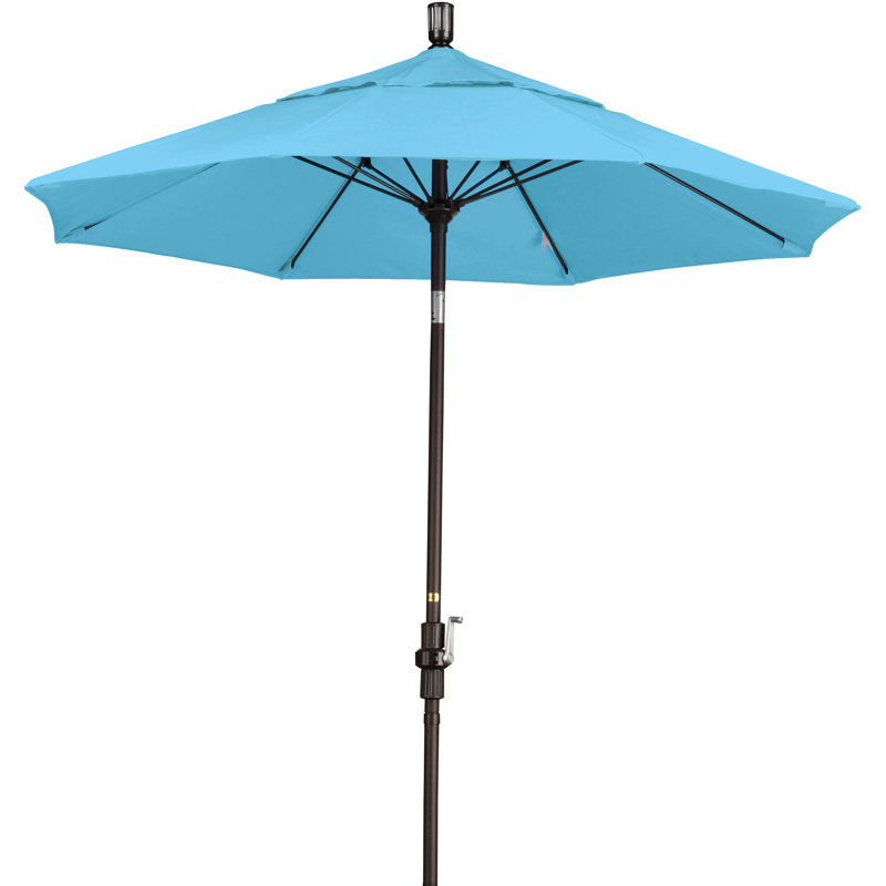 Parasol de marché 7,5 pi Brent, Toile Capri Performance