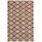 Coutu Natural Fiber Handloomed Jute Cotton Geometric Rug in Natural/Black-1681210536