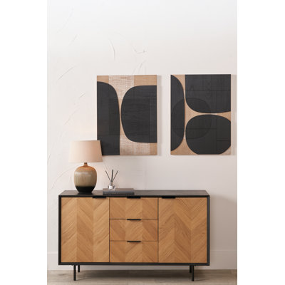 2 Piece No Frame Set on Canvas