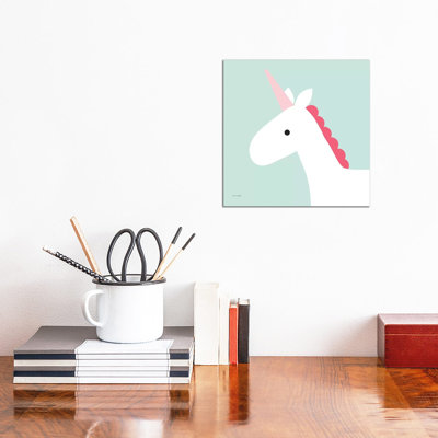 Unicorn by Ann Kelle - Wrapped Canvas Gallery-Wrapped Canvas Giclée