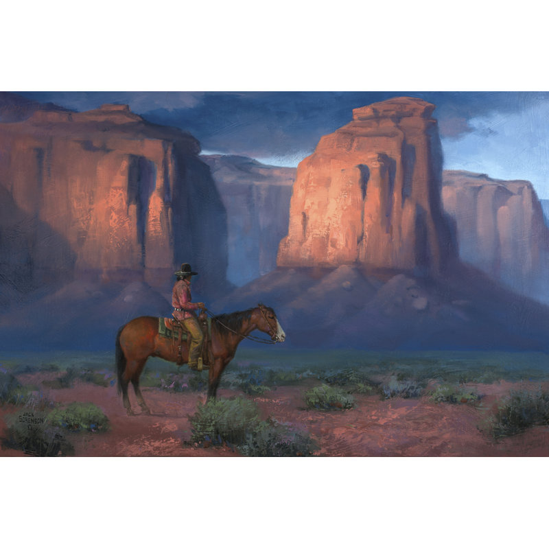 The Spell Of Monument Valley by Jack Sorenson - Wrapped Canvas Art Prints, 20cm H x 30cm W