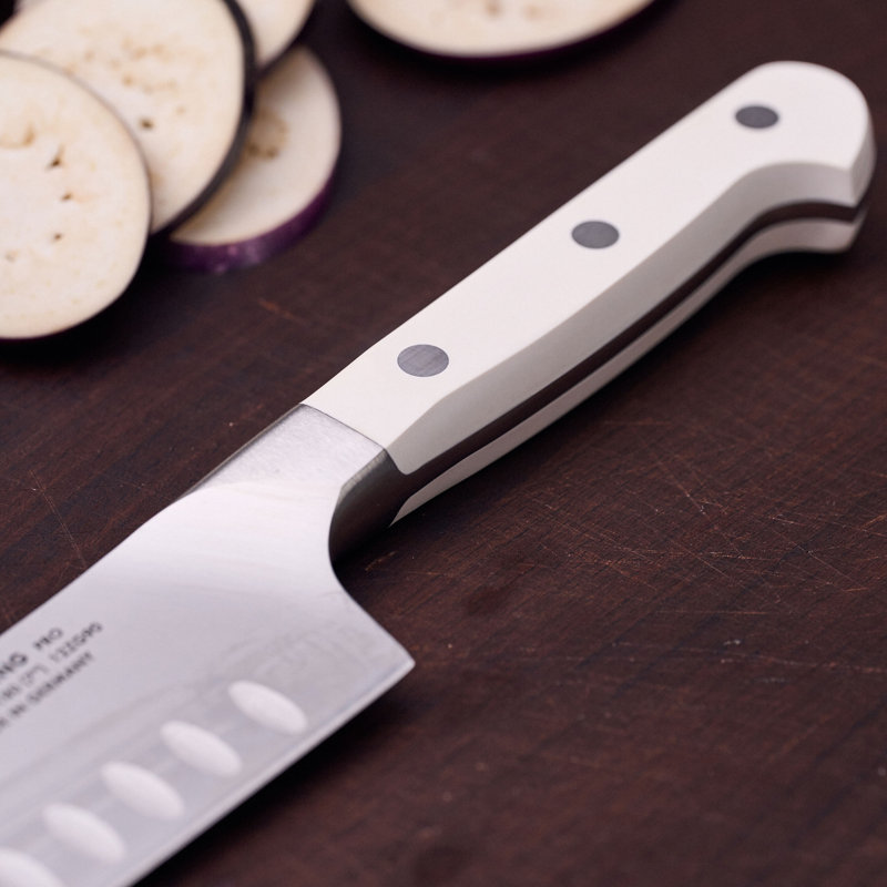ZWILLING Pro le blanc 7 pouces, Santoku, Blanc