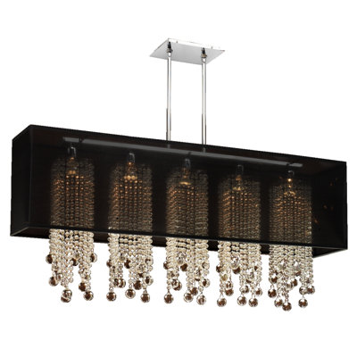 Salerna 5 - Light Kitchen Island Pendant