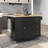 Groningen Solid Wood Top Kitchen Island-392041871