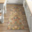 Floral Wool Hand Tufted Area Rug-221268725