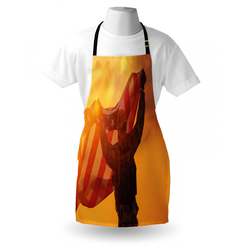 Independence Day Bib Apron