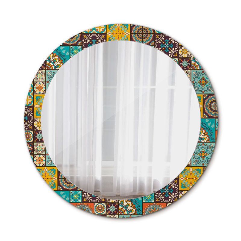 Huldar Glass Flat Wall Mirror