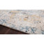 Tapis abstrait denim / ivoire Liddle-757760146