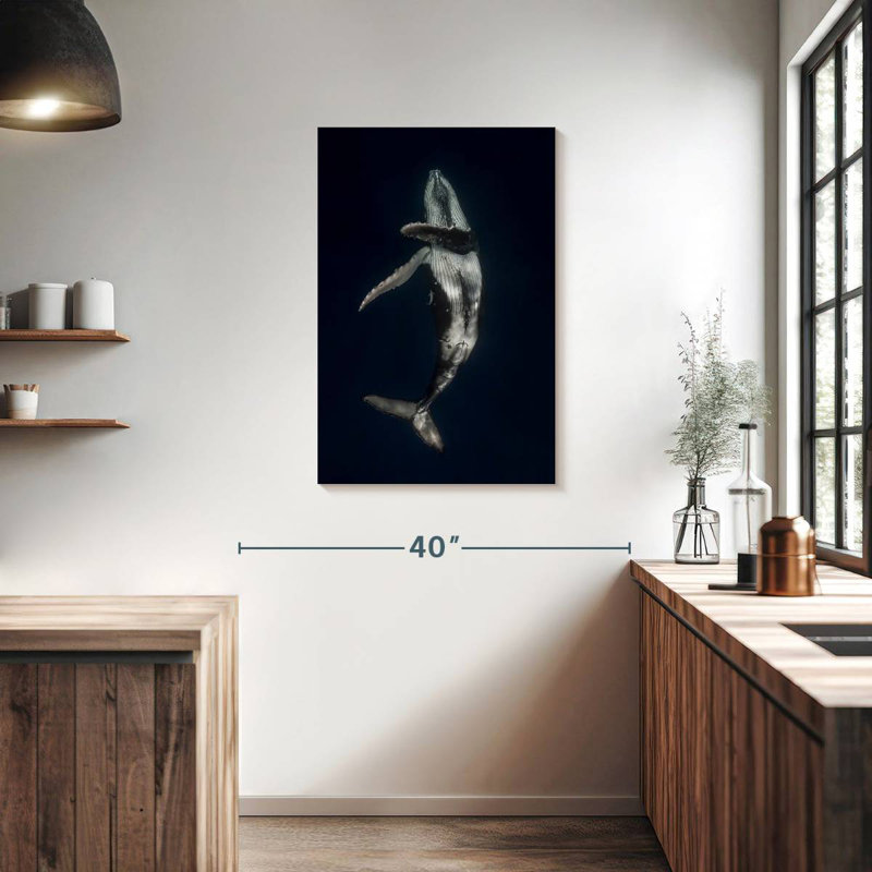 Brampt Dancing Humpback Whale, 36" H x 24" W