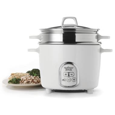 Razorri Electric Food Steamer 5-Quart Stainless Steel with Timer, 24H Delayed Start, Auto Keep Warm, and 68 oz Water Capacity
