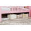 Fascinant lit simple rose avec garde-corps et espace de rangement-1236211085