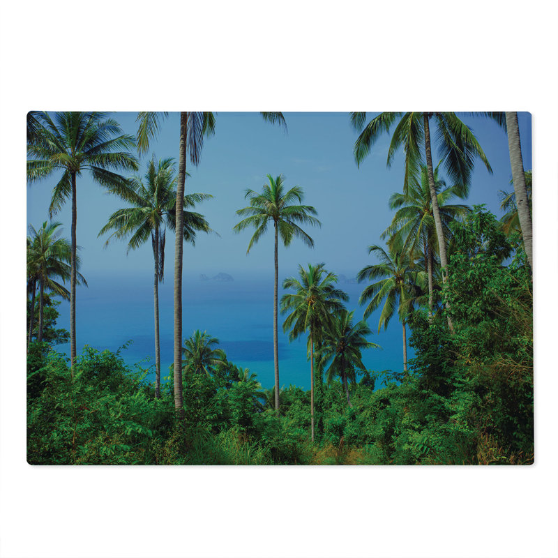 Planche à découper tropicale Ambesonne