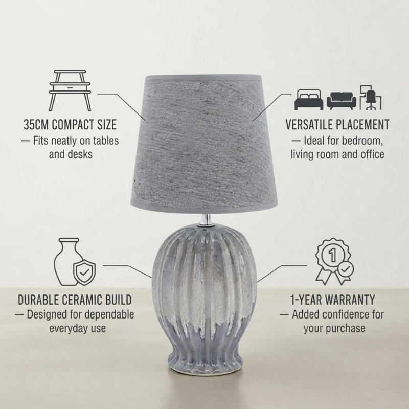 Earles Ceramic Table Lamp