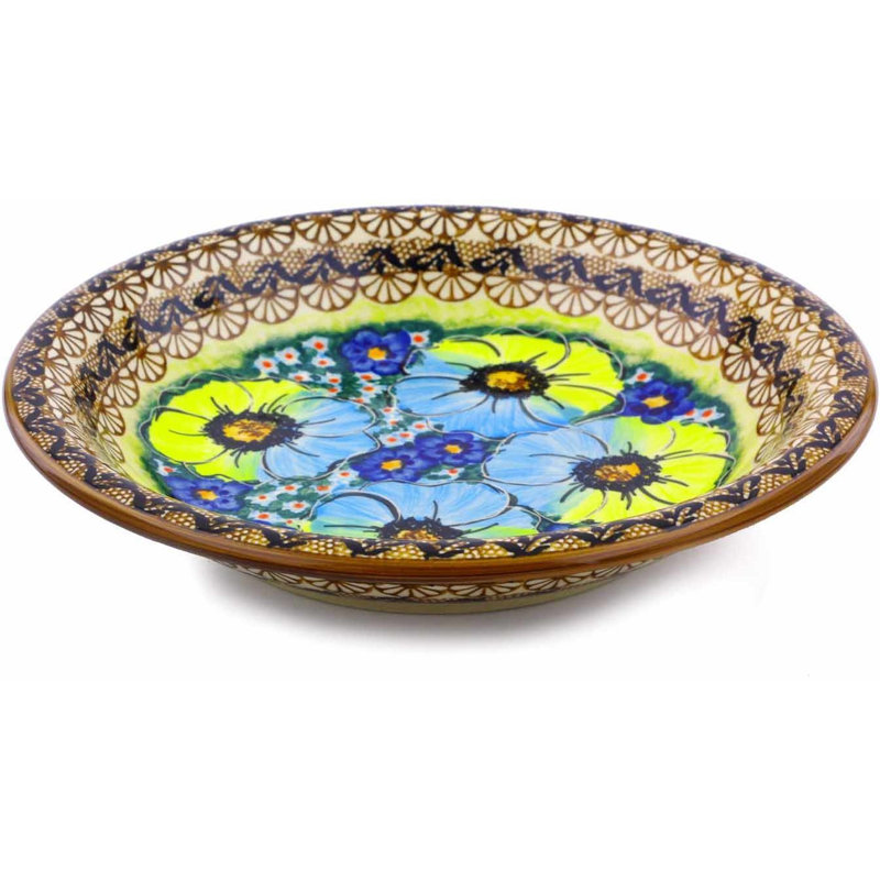 Polish Pottery Handmade Stoneware Pasta Bowl