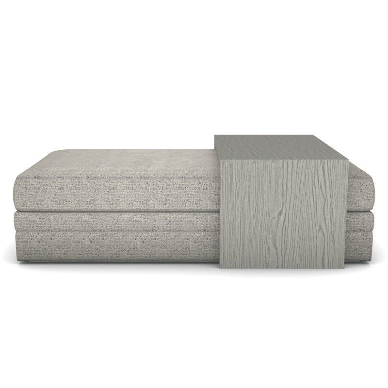 Tour de lit Boyden avec table large, Graphite Tuck, Gris colombe