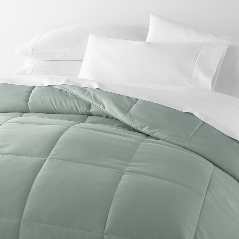 Édredon en duvet synthétique doux, Édredon simple, Eucalyptus