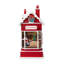 10.5"H Lighted Christmas Santa's Workshop Waterglobe