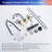 N5401LSJ Widespread 2-handle Bathroom Faucet with Drain Assembly-105306600