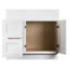 Base de meuble-lavabo blanc Koville VSD3621L-128722818