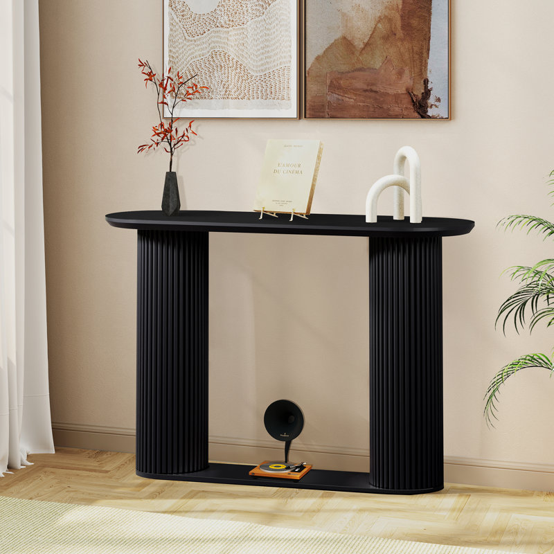 42.51" Console Table, Black