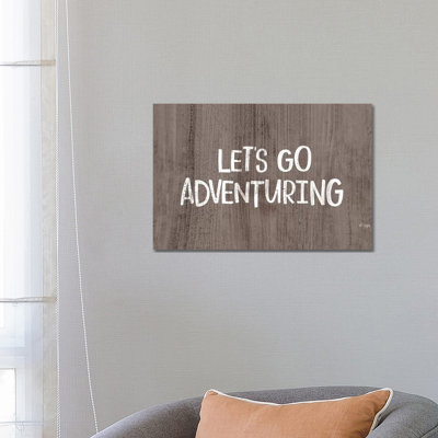 Let's Go Adventuring by Jaxn Blvd. - Wrapped Canvas Gallery-Wrapped Canvas Giclée