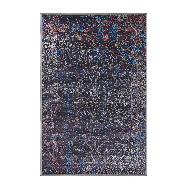 Oriental Indoor Rug, Rectangle 4' x 6'