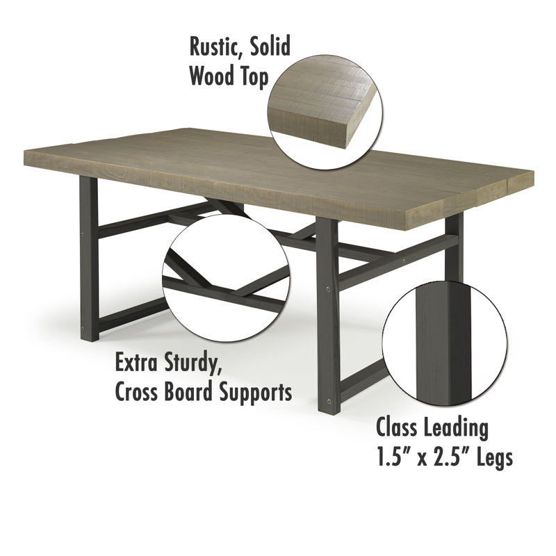 Pine Solid Wood Dining Table