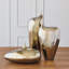 Offset Neck Object-Bronze Crackle-262756371