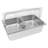 Stainless Steel Food Serving Container Rectangular Food Serving Container With Lid