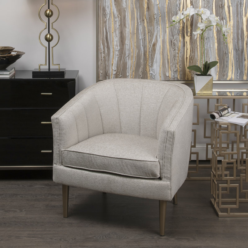 Chloé Upholstered Barrel Chair