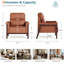Fauteuil moderne à haut dossier de 35 po de largeur-1583938206