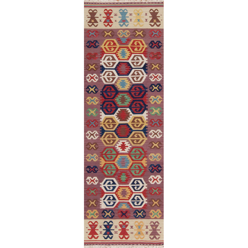 Rio Grande Flatweave Area Rug, Runner 2'6" x 10'