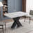 1 Piece Rectangular Dining Table Without Chair-2024150211-2024150209