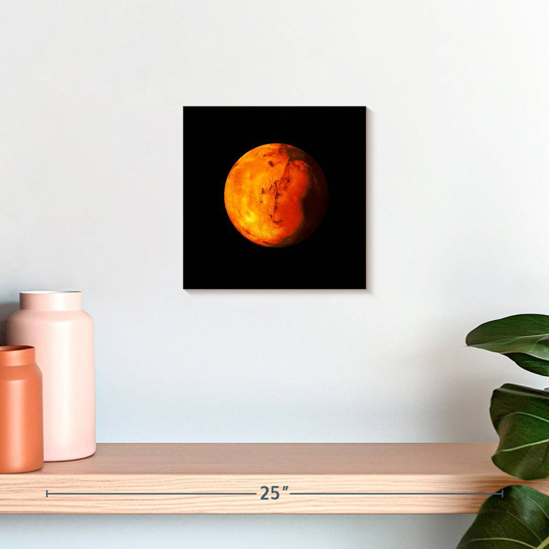 Planète Oberle Mars, H 10 po x l 10 po