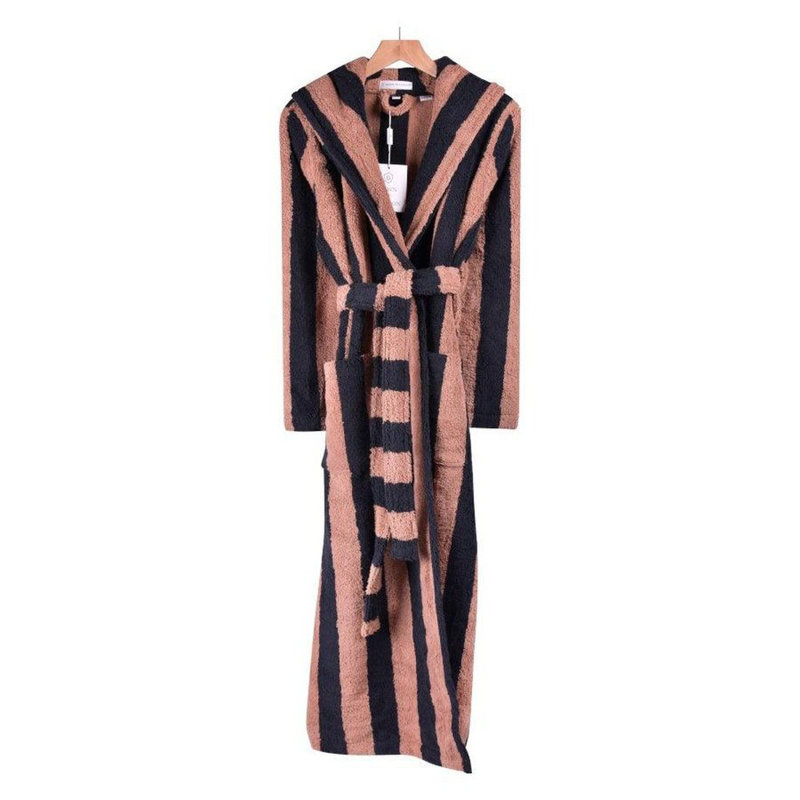 Mid-Calf Bathrobe with Pockets, XL
