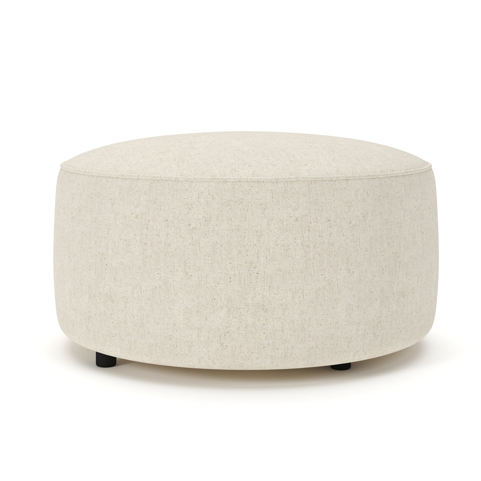 Murano Upholstered Ottoman, John Sepia